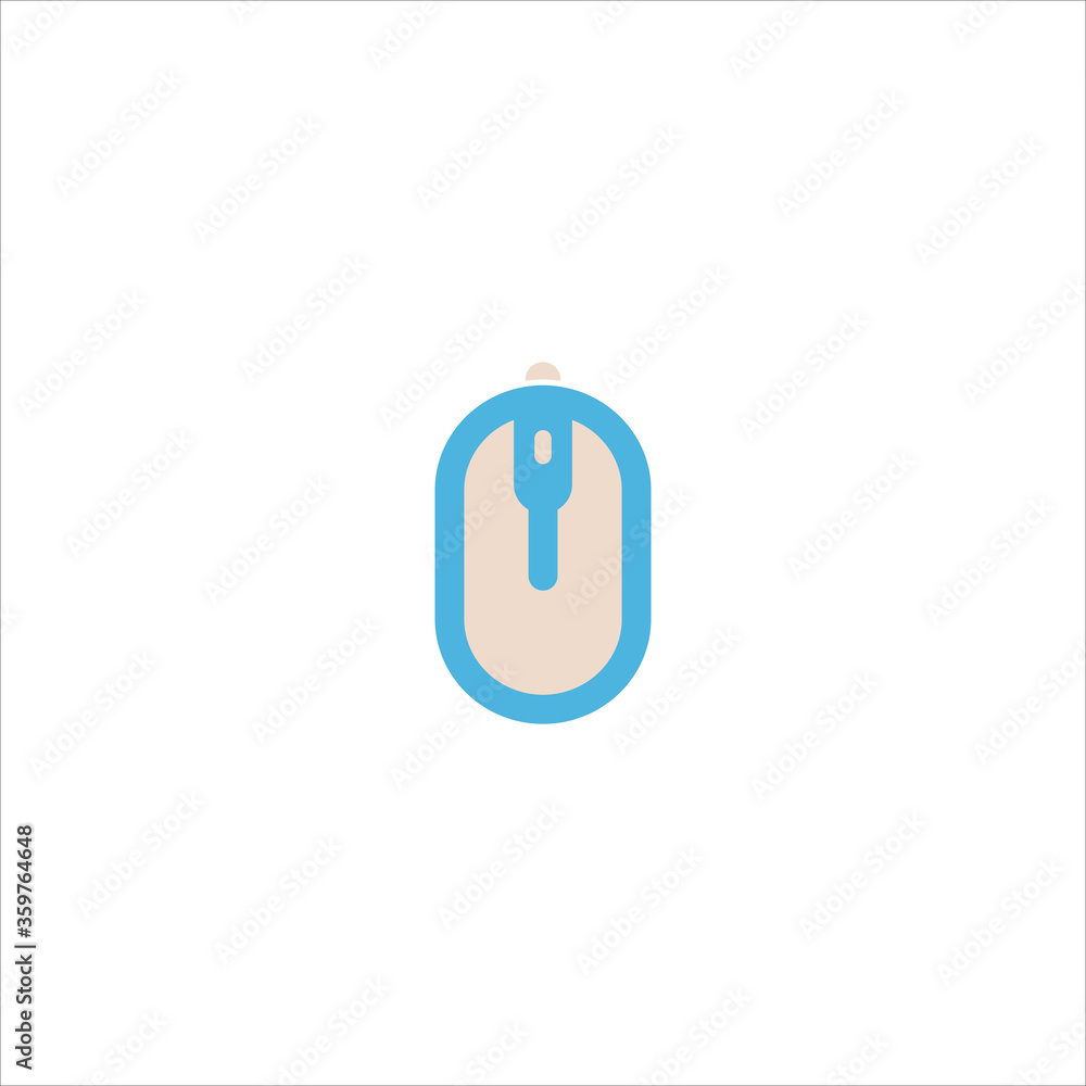 computer mouse icon flat vector logo design trendy computer mouse icon flat vector logo design trendy