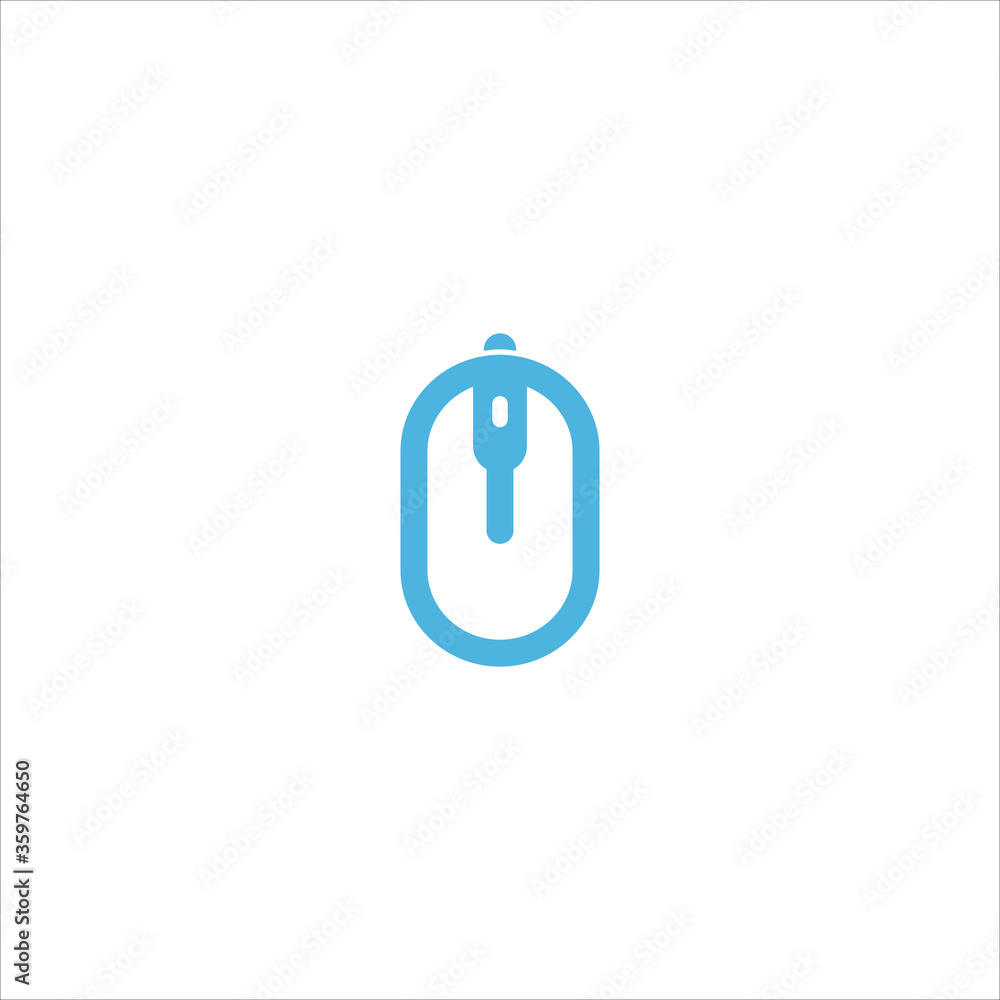 computer mouse icon flat vector logo design trendy computer mouse icon flat vector logo design trendy