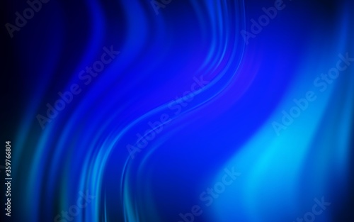 Dark BLUE vector blurred bright pattern. Colorful illustration in abstract style with gradient. Smart design for your work.