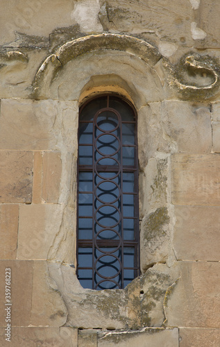 Ancient windows of Jvari Monestry, Mtskheta photo