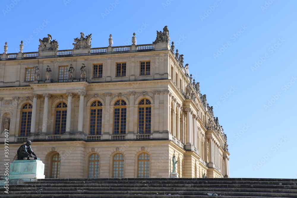 Façade ouest du Château de Versailles