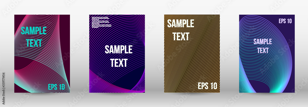 Geometric template with lines Geometric template with lines