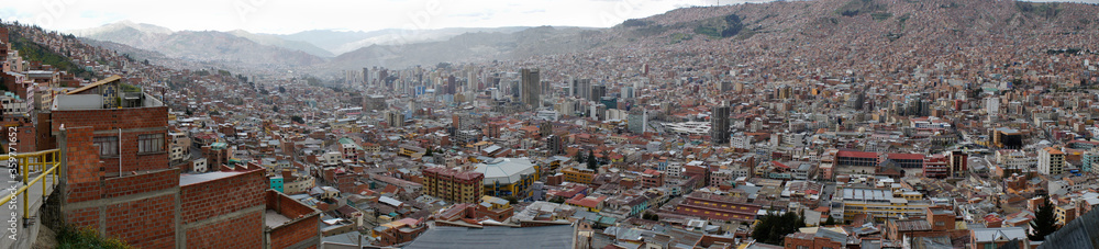 Naklejka premium La Paz, Bolivia, South America