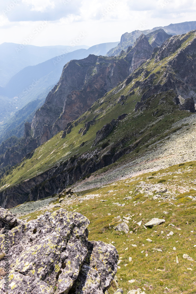 Fototapeta premium Landscape near Big (Golyam) Kupen peak, Rila Mountain