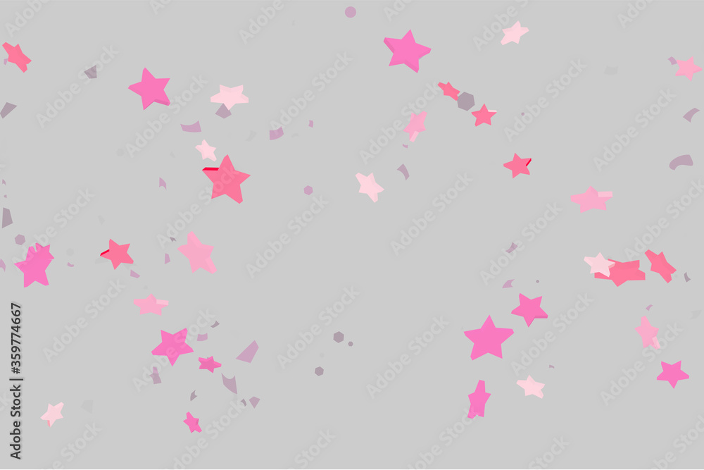 Confetti stars.