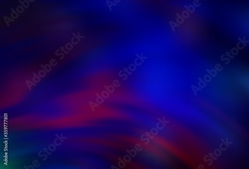 Dark Pink, Blue vector blurred shine abstract texture. New colored illustration in blur style with gradient. New style design for your brand book.