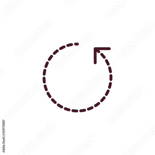 Futuristic rotation circle ...