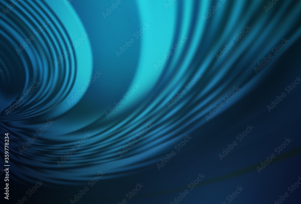 Dark BLUE vector background with curved lines. A completely new colorful illustration in simple style. The best colorful design for your business. Dark BLUE vector background with curved lines. A completely new colorful illustration in simple style. The best colorful design for your business.