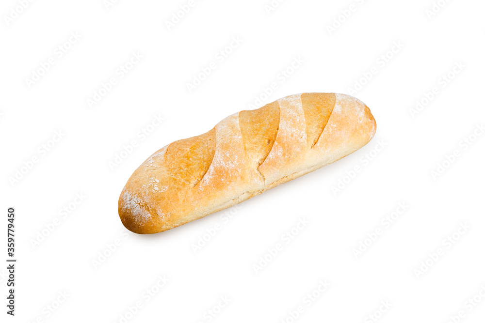 bread isolated on white bread isolated on white