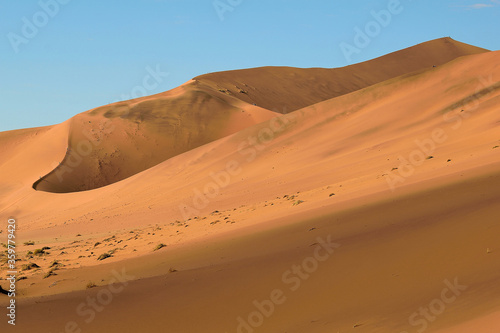 DESERT LANDSCAPES IN THE NAMIB DESERT IN NAMIBIA.