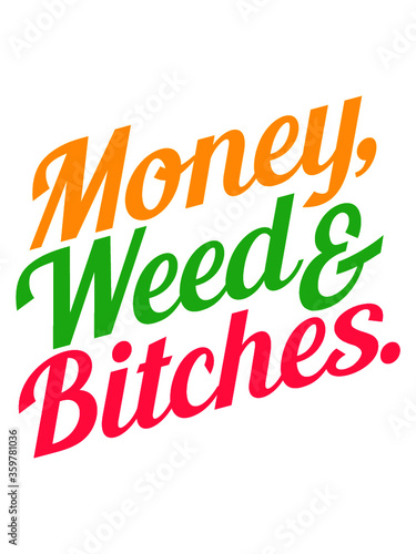 Buntes Design Money Weed gangster boss ficken 