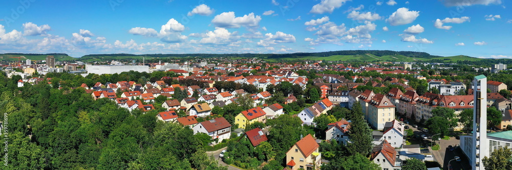 Luftbild von Heilbronn