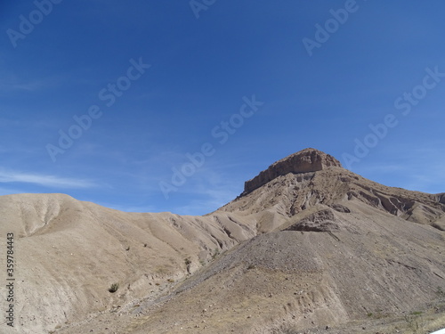 View of Cerro Baul (Moquegua, Peru)