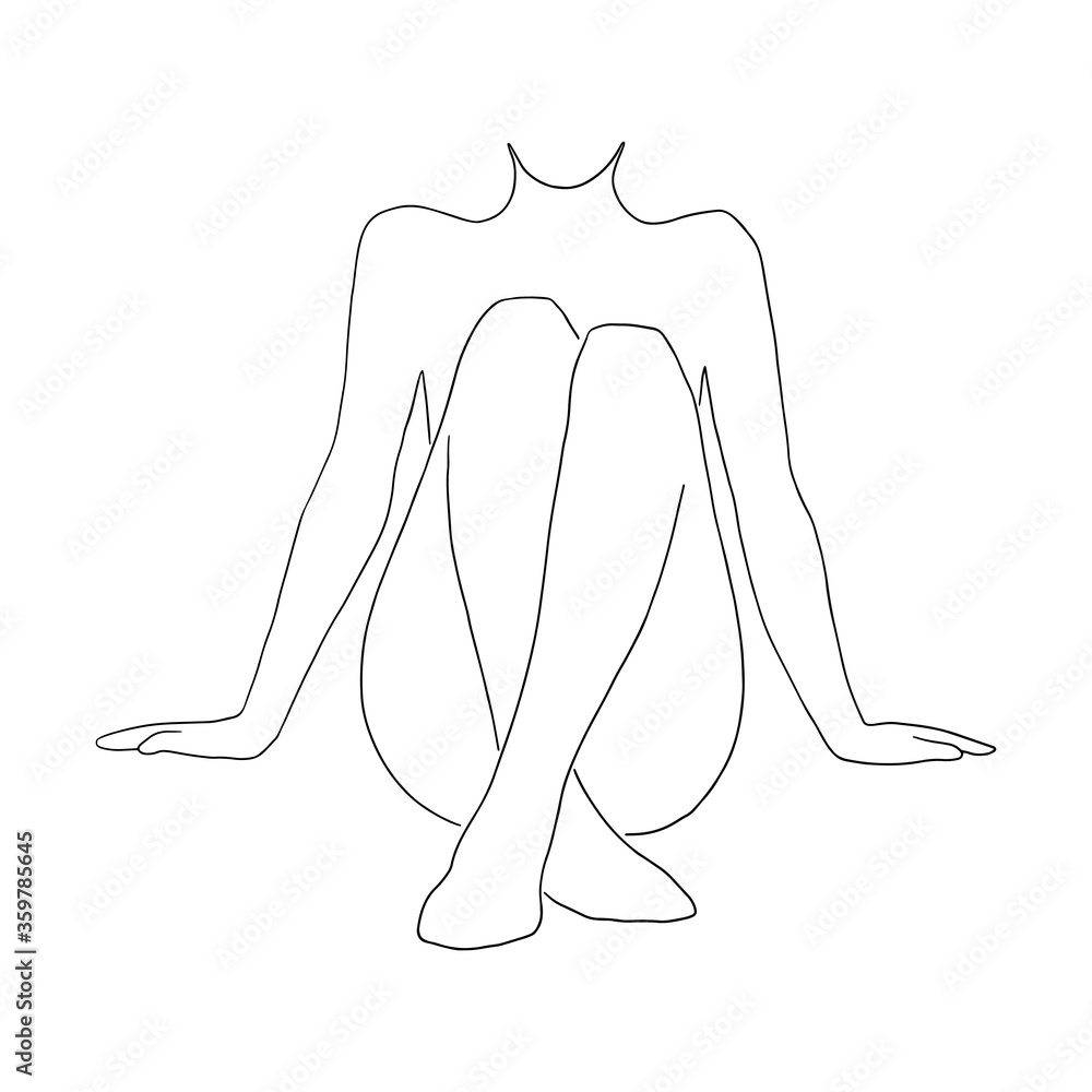 Update More Than Female Body Outline Sketch In Eteachers