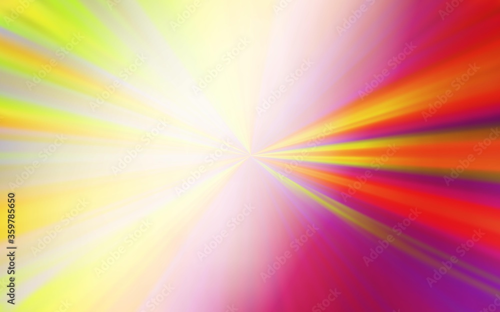 Obraz premium Dark Multicolor vector blurred template. Colorful abstract illustration with gradient. Completely new design for your business.