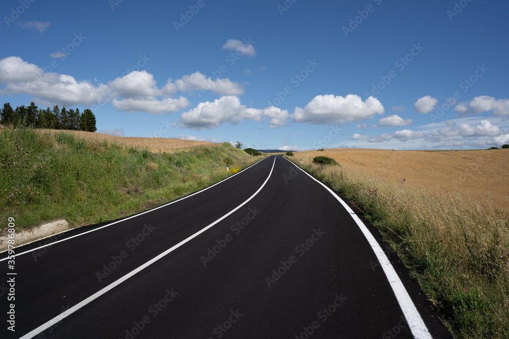 Fototapeta premium strade di collina