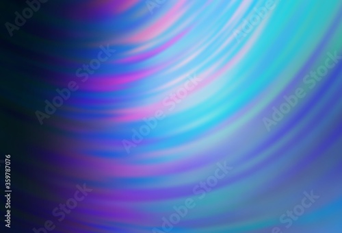 Dark Pink, Blue vector blurred shine abstract template. An elegant bright illustration with gradient. The best blurred design for your business.