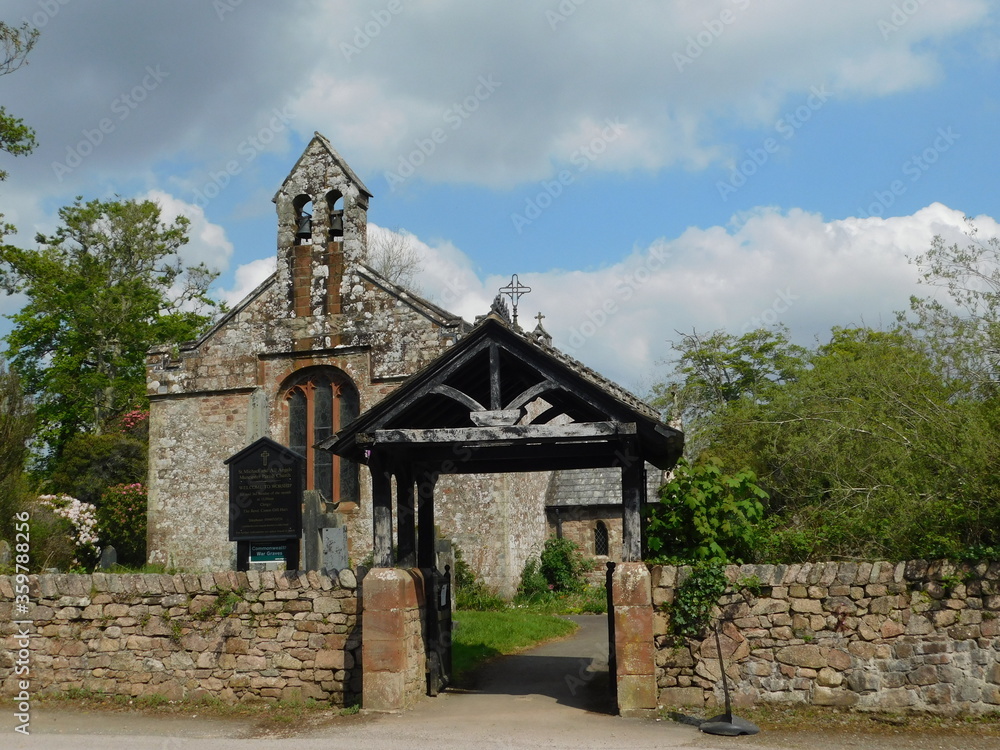 Fototapeta premium old church in the village