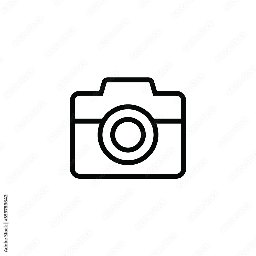 photo camera icon vector sign logo photo camera icon vector sign logo