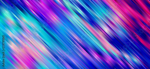 Bright rainbow lines Vector illustration. Vibrant gradient pattern