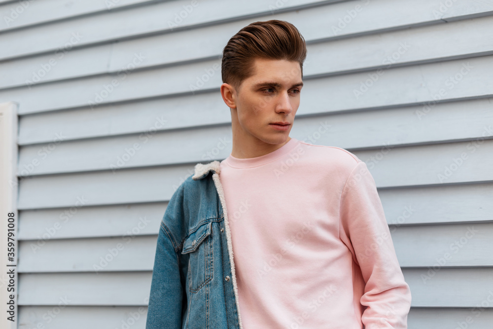 Pink sweat jacket on sale
