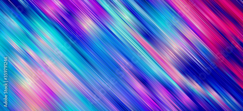 Bright rainbow lines Vector illustration. Vibrant gradient pattern