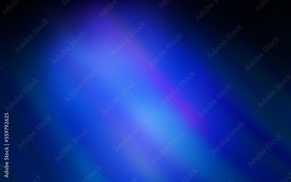 Dark BLUE vector layout with flat lines. Shining colored illustration with sharp stripes. Smart design for your business advert.