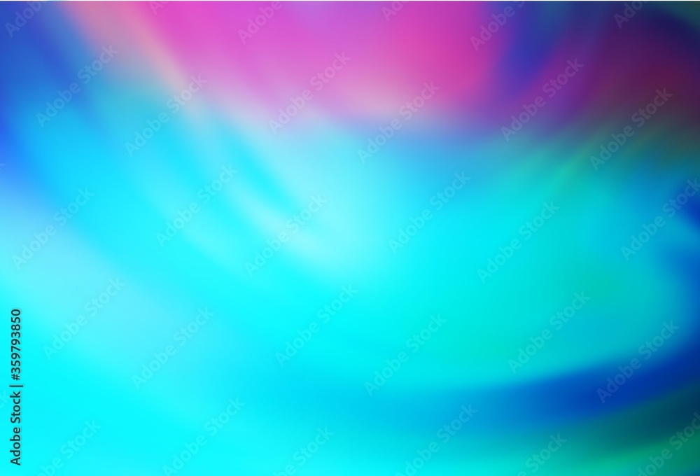 Light Pink, Blue vector colorful blur backdrop. Colorful illustration in abstract style with gradient. The best blurred design for your business.