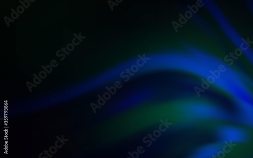 Dark BLUE vector blurred shine abstract background. Abstract colorful illustration with gradient. Blurred design for your web site.