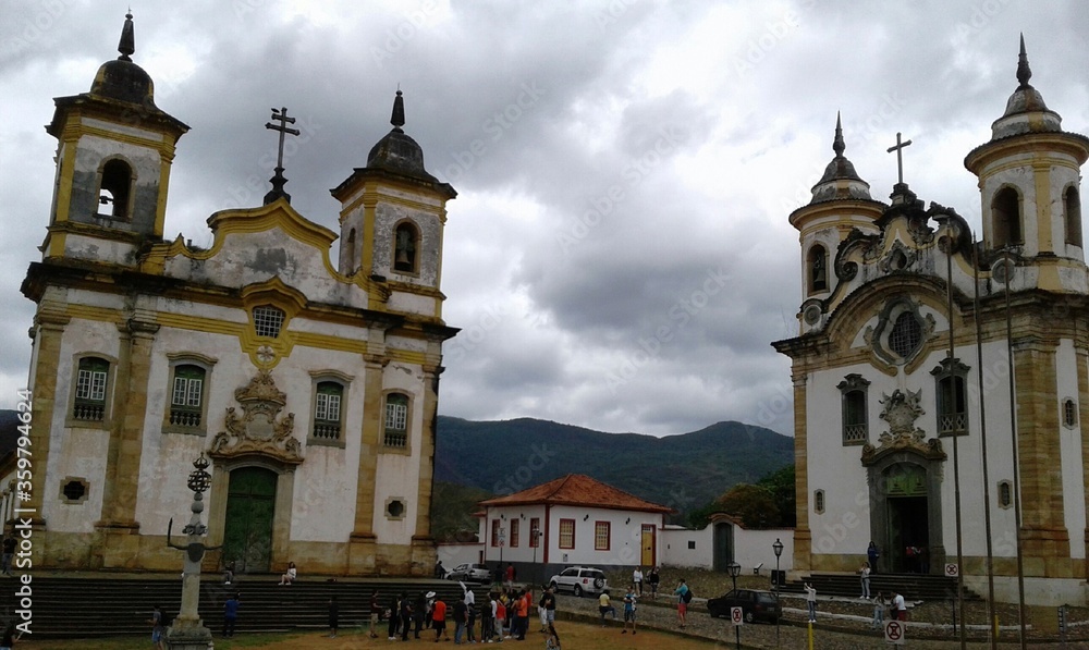 Historical Churchs from Mariana - Brazil