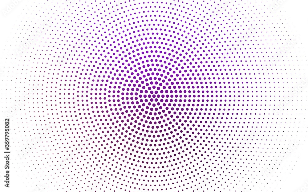 Light Purple vector  texture with disks. Beautiful colored illustration with blurred circles in nature style. Pattern for ads, leaflets.