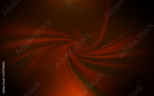 Dark Orange vector abstract blurred background. Colorful abstract illustration with gradient. New style for your business design.