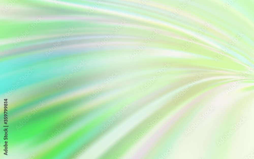 Obraz premium Light Green vector glossy abstract background. Colorful illustration in abstract style with gradient. Background for designs.