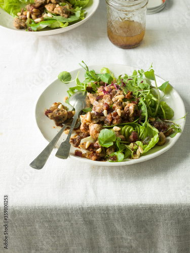 Warm Mushroom and Pancetta Salad