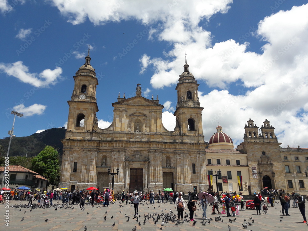 Obraz premium Church in Bogata Colombia 2019