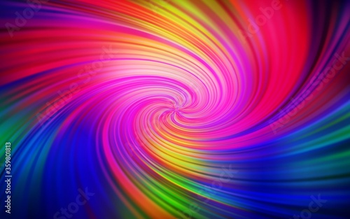 Dark Multicolor vector abstract blurred background. Shining colored illustration in smart style. New style for your business design.