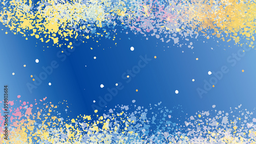 綺麗にかがやく夜空の背景素材