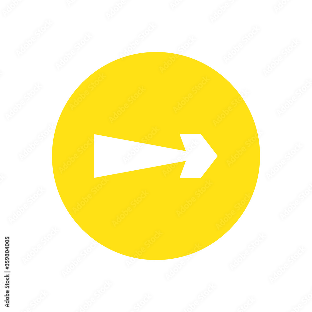 Next arrow or right direction block style icon vector design Next arrow or right direction block style icon vector design