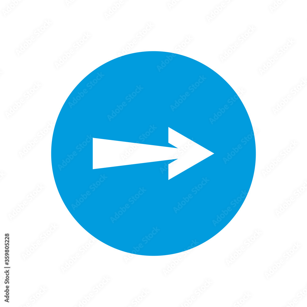Next arrow or right direction block style icon vector design Next arrow or right direction block style icon vector design