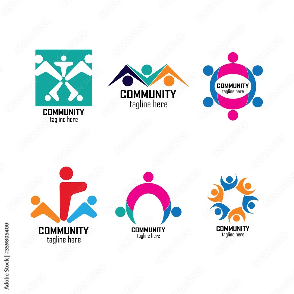Adoption and community care Logo template vector icon
Adoption and community care Logo template vector icon