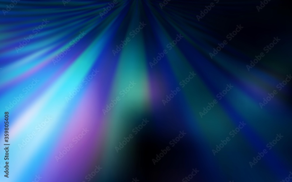 Dark BLUE vector blurred shine abstract texture. Colorful illustration in abstract style with gradient. Completely new design for your business.