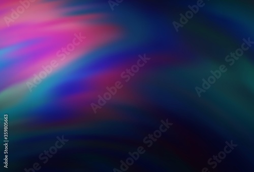 Dark Pink, Blue vector blurred and colored pattern. Modern abstract illustration with gradient. Smart design for your work.