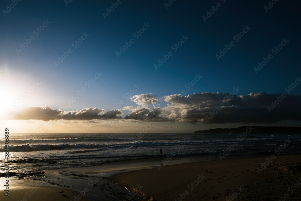 Fototapeta premium sunset over the sea