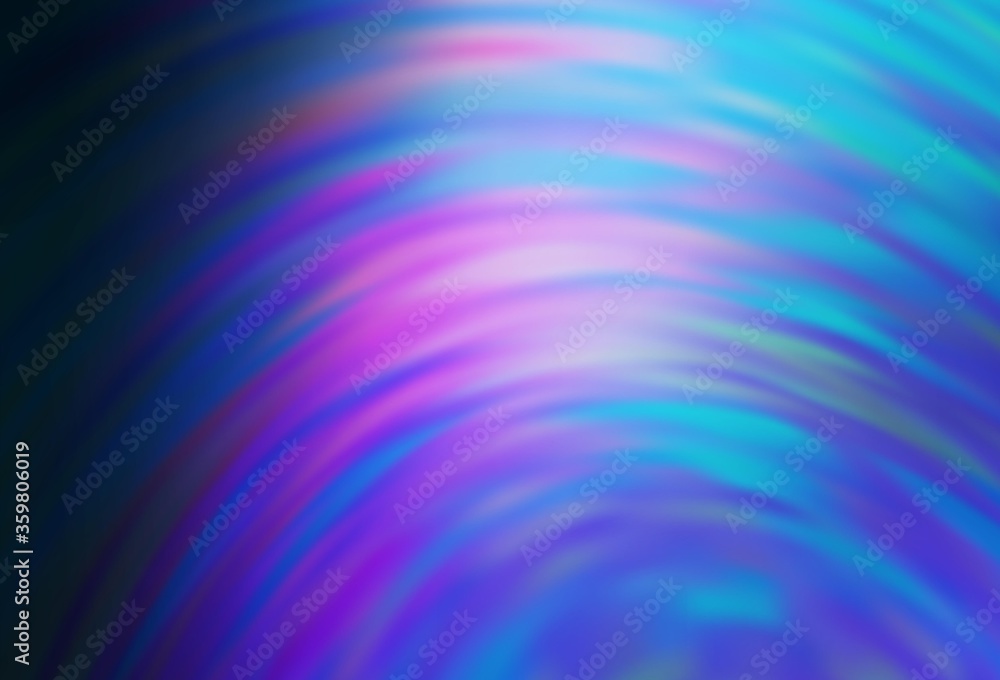 Dark Pink, Blue vector texture with curved lines. A circumflex abstract illustration with gradient. A completely new template for your design. Dark Pink, Blue vector texture with curved lines. A circumflex abstract illustration with gradient. A completely new template for your design.