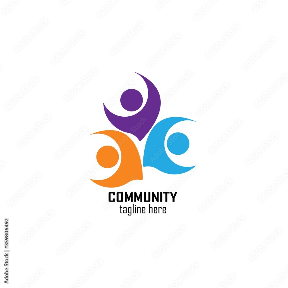 Adoption and community care Logo template vector icon
Adoption and community care Logo template vector icon