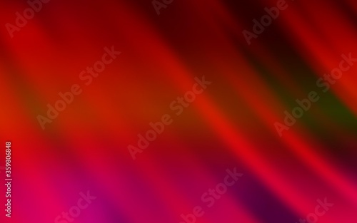 Dark Red vector background with stright stripes. Colorful shining illustration with lines on abstract template. Pattern for ads, posters, banners.