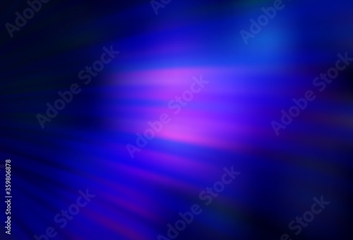 Dark Pink, Blue vector background with lines. Colorful geometric sample with gradient lines. Abstract design for your web site.