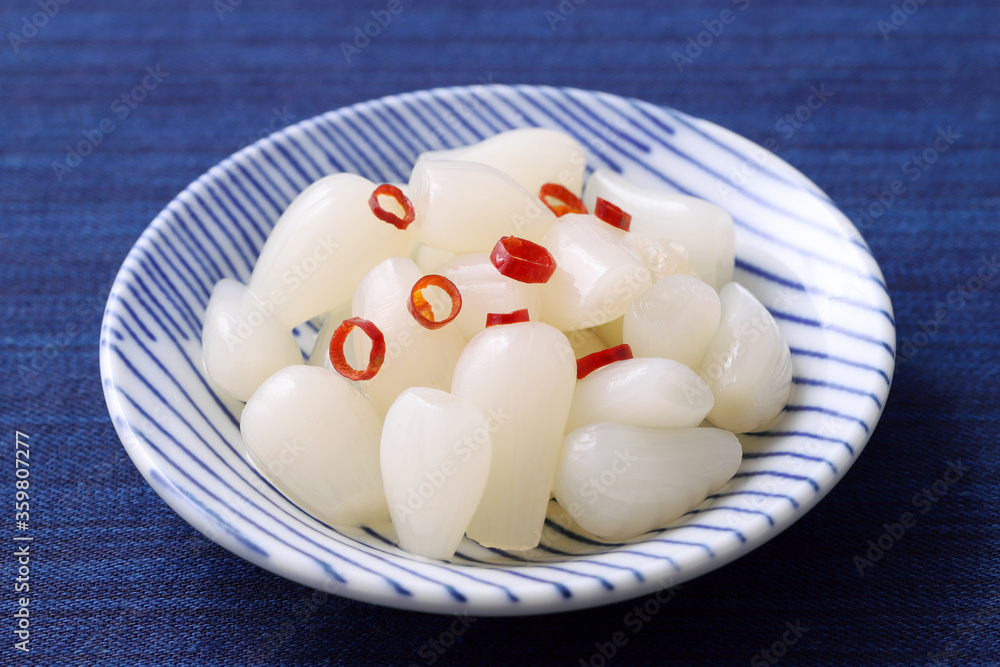 らっきょうの漬け物 らっきょうの漬け物