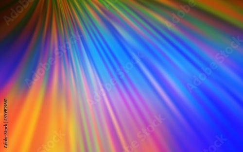 Light Multicolor vector colorful abstract background. A completely new colored illustration in blur style. New way of your design.