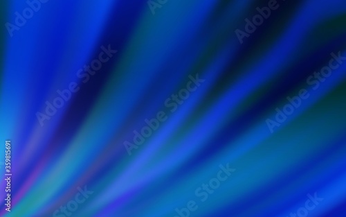 Dark BLUE vector blurred shine abstract background. Shining colored illustration in smart style. New style design for your brand book.